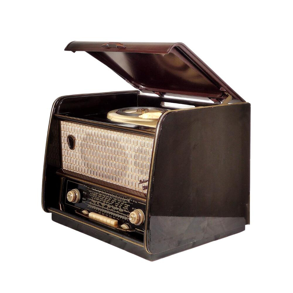 Radio TSF Clarville 1958 Modifiée Bluetooth - Fabriquée En France